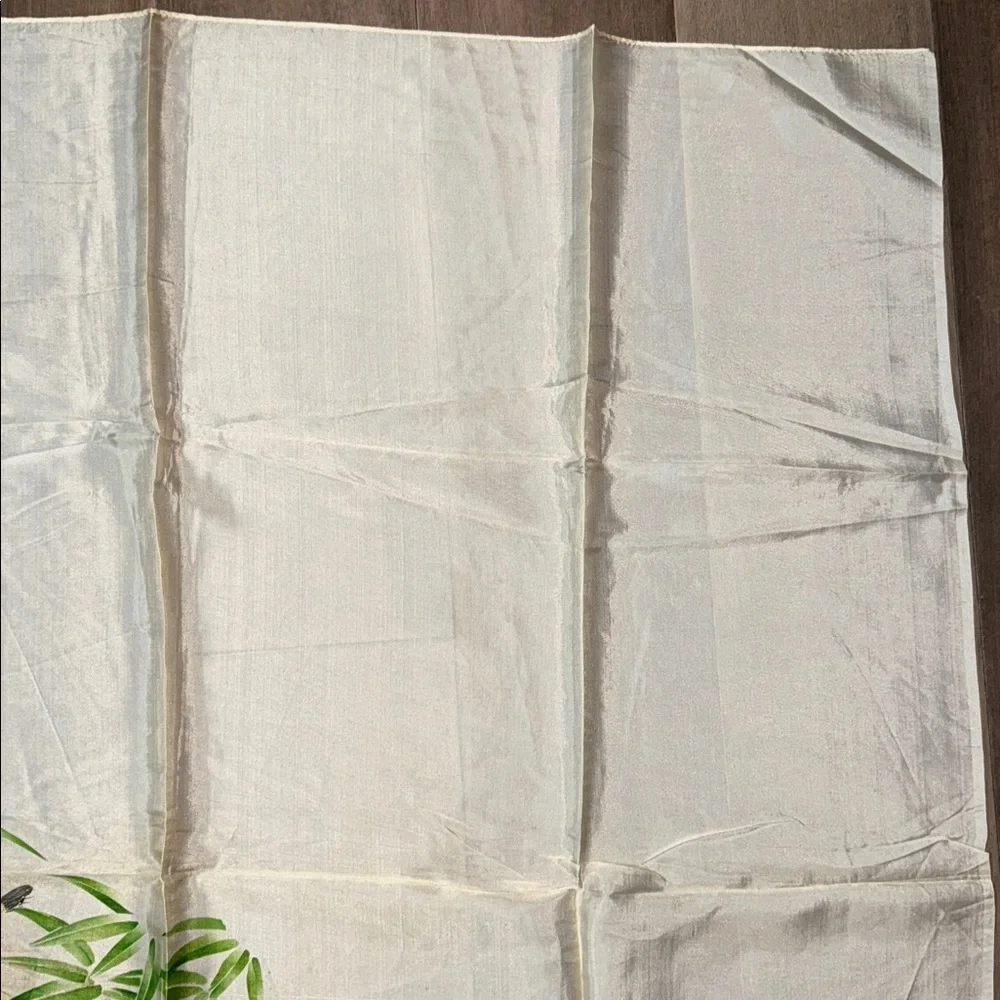 Vintage Hand Painted Silk Scarf